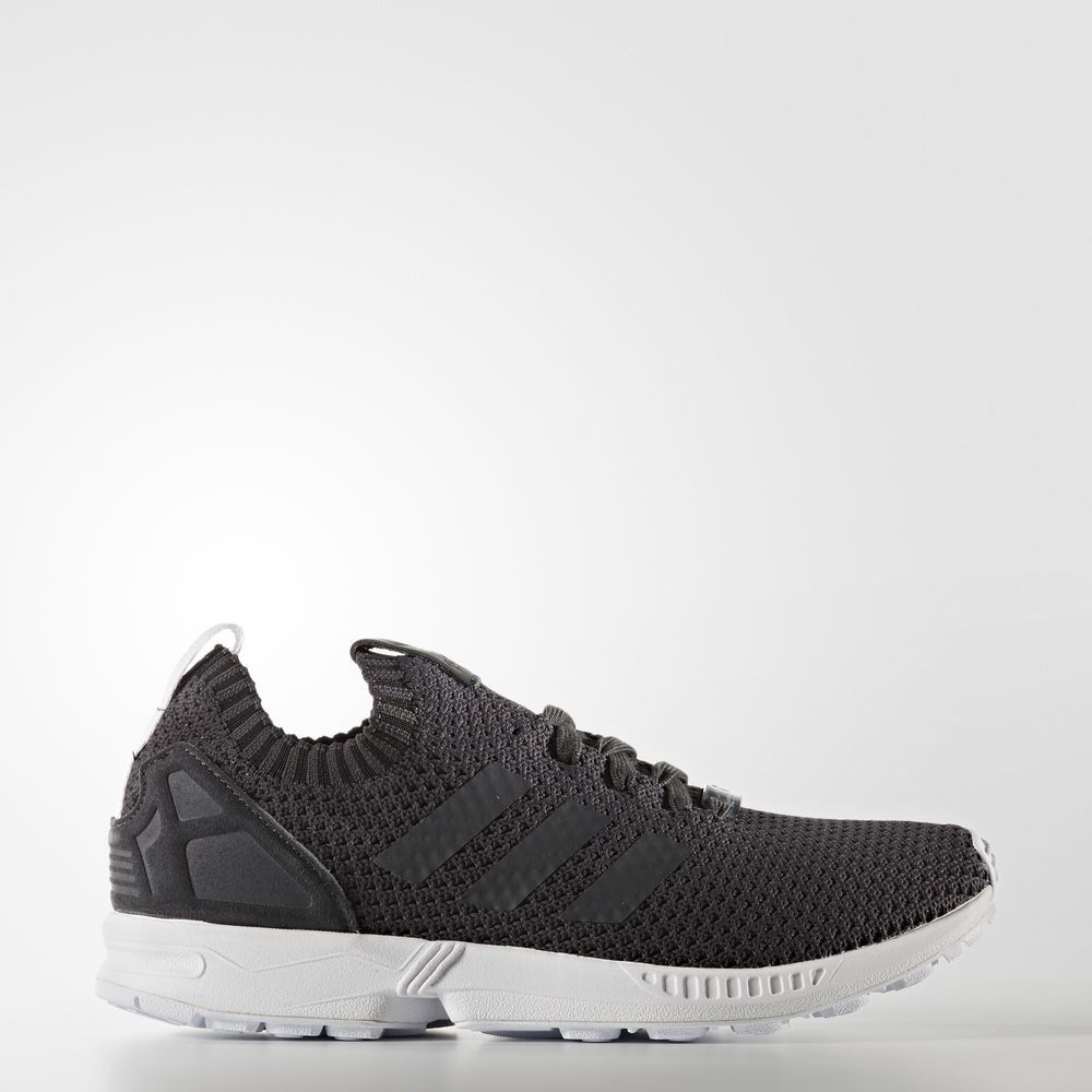 Adidas Zx Flux Primeknit - Originals ανδρικα - Γκρι/Γκρι/Μαυρα,Μέγεθος: EU 36 – 54 2/3 (334IGSRJ)